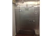 Porta deslizante personalizada de sala fria do tamanho, caminhada na porta do congelador com calefator