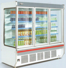 Obstrua dentro ISO de refrigeração ar/50Hz vertical de luxe do armário de exposição 220V certificado