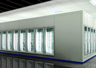 Congelador da sala de armazenamento frio do poliuretano da baixa temperatura com núcleo branco