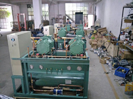 unidade do compressor do parafuso do armazenamento 100HP frio, compressor do parafuso da refrigeração