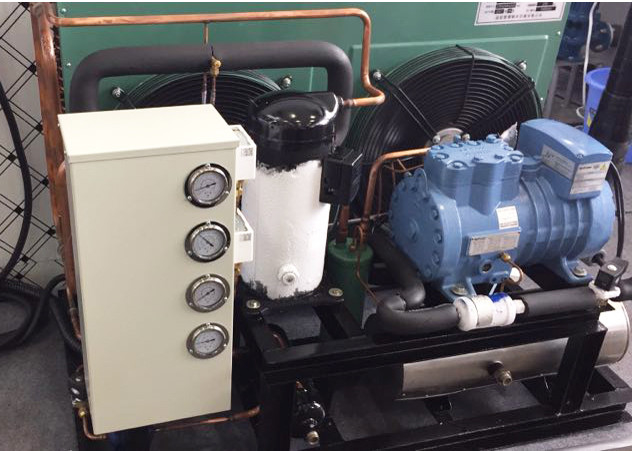 Abra o tipo unidade de condensação do condensador do congelador unidade/8HP da refrigeração semi hermético